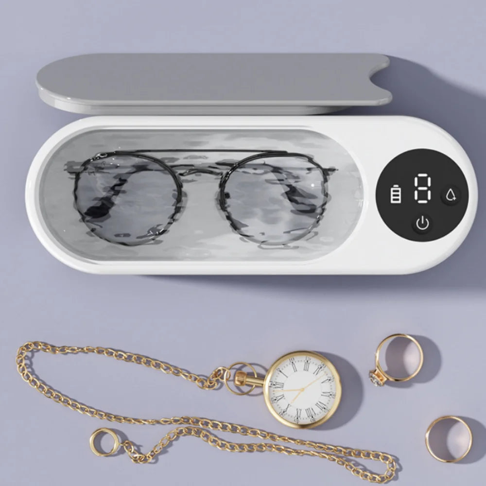 Portable Multi-Purpose Household Cleaning Box, Great for Eyeglasses, Watches and All Kinds of Jewelry