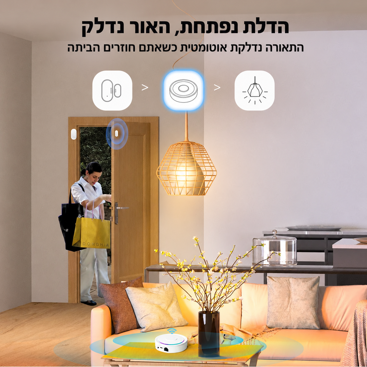 מגדיל טווח ל-WIFI ביתי מנתב שימוש באינטרנט במקומות מוגבלים